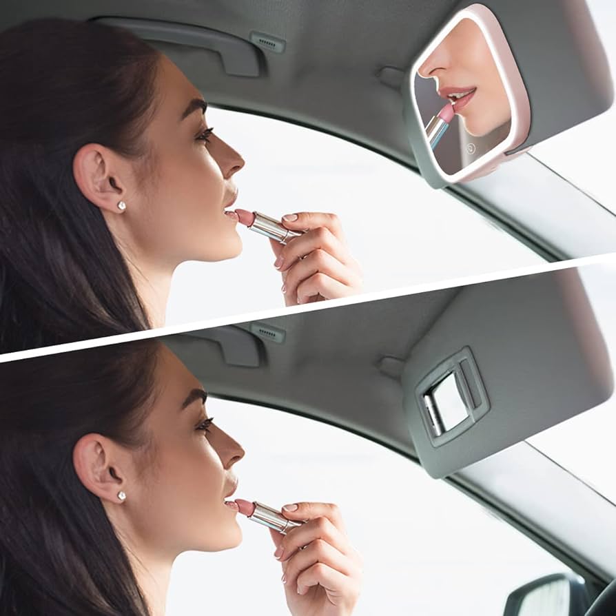LED Car Mirror